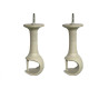 Suporte P/Varao Cadiz 19Mm Branco