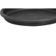 Prato De Vaso Redondo 17Cm Preto Prato De Vaso Redondo 17Cm Preto