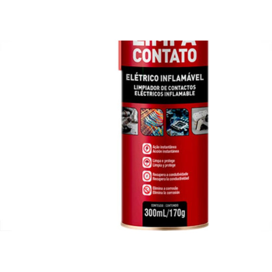 Limpador De Contato Unipega 300Ml Limpador De Contato Unipega 300Ml