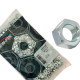 Porca Torneada Nfix A 1/8 ( Nc ) - Kit C/10 CE Porca Torneada Nfix A 1/8 ( Nc ) - Kit C/10 CE