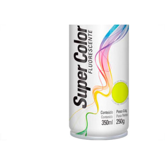 Spray Tek Fluoresc.Amarelo 350Ml Spray Tek Fluoresc.Amarelo 350Ml