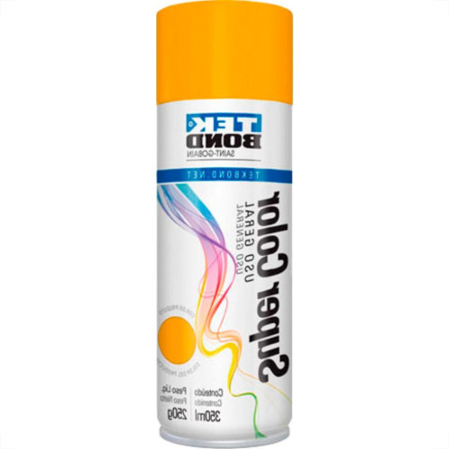 Spray Tek Uso Geral Laranja 350Ml Spray Tek Uso Geral Laranja 350Ml
