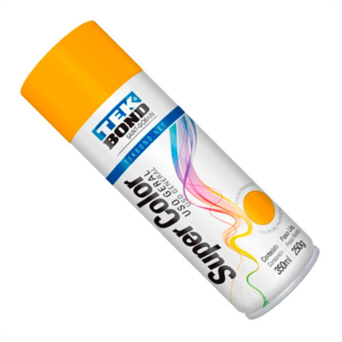 Spray Tek Uso Geral Laranja 350Ml Spray Tek Uso Geral Laranja 350Ml