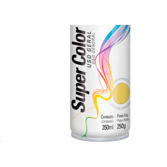 Spray Tek Uso Geral Dourado 350Ml Spray Tek Uso Geral Dourado 350Ml