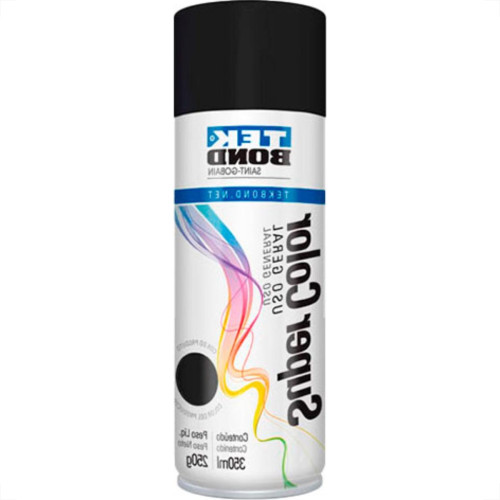 Spray Tek Uso Geral Pr.Fosco 350Ml Spray Tek Uso Geral Pr.Fosco 350Ml