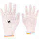 Luva Malha Tric.Kalipso Branca T09 - Kit C/12 PR Luva Malha Tric.Kalipso Branca T09 - Kit C/12 PR