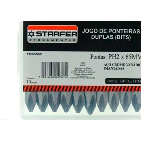 Bits Phillips Starf.Duplo 2 X 65Mm C/10