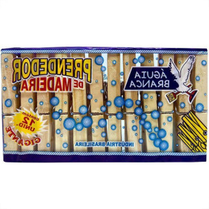 Prendedor Roupa Md.Aguia Br.Gi C/12 Prendedor Roupa Md.Aguia Br.Gi C/12