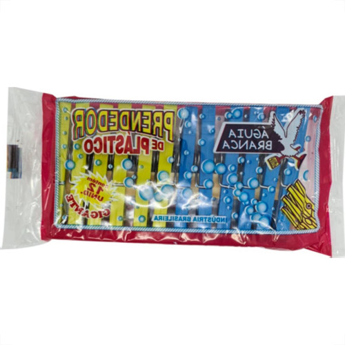 Prendedor Roupa Pl.Aguia Br.Gi C/12 Prendedor Roupa Pl.Aguia Br.Gi C/12