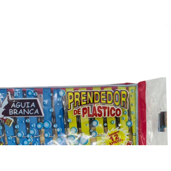 Prendedor Roupa Pl.Aguia Br.Gi C/12 Prendedor Roupa Pl.Aguia Br.Gi C/12