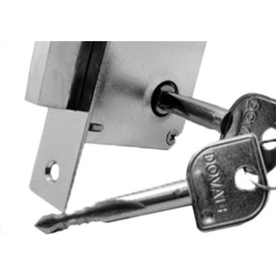 Trava Quadr. Dovale Simples Inox Cr Trava Quadr. Dovale Simples Inox Cr