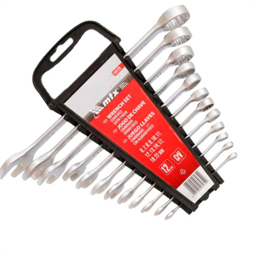 Jg Chave Combinada Mtx Crv 6A22(12Pc) Jg Chave Combinada Mtx Crv 6A22(12Pc)