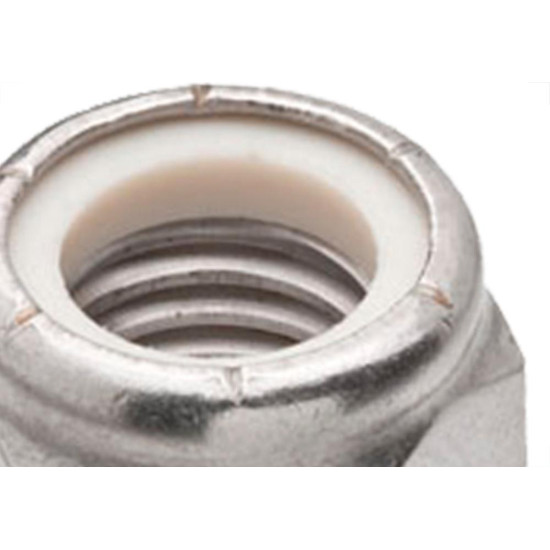 Porca Travante C/Nylon H 5/8 C/25 Porca Travante C/Nylon H 5/8 C/25