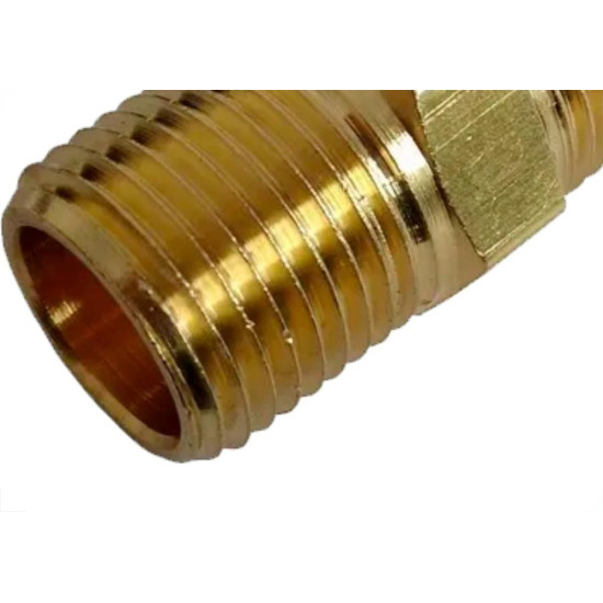 Niple Metal Amarelo 3/8 Garden Niple Metal Amarelo 3/8 Garden
