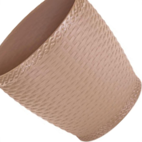Vaso Rattan Mini Palha-0562 Vaso Rattan Mini Palha-0562