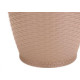 Vaso Rattan Mini Palha-0562 Vaso Rattan Mini Palha-0562