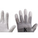 Luva Kalipso Pu Cinza T.09-G Luva Kalipso Pu Cinza T.09-G