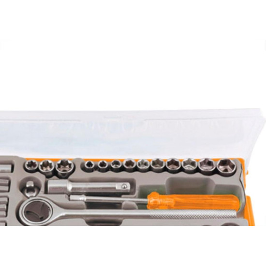 Jg Soquete E Bits Sparta Catr.1/4 40Pc Jg Soquete E Bits Sparta Catr.1/4 40Pc