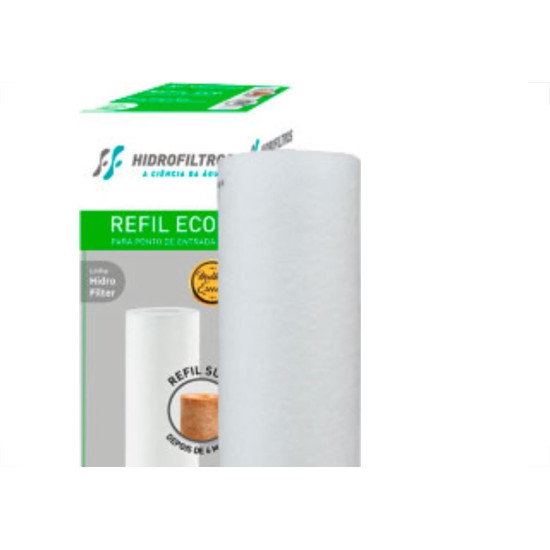 Refil Hidrofiltros Eco 25Micr.9.3/4