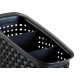 Organizador Multiuso Rattan Preto