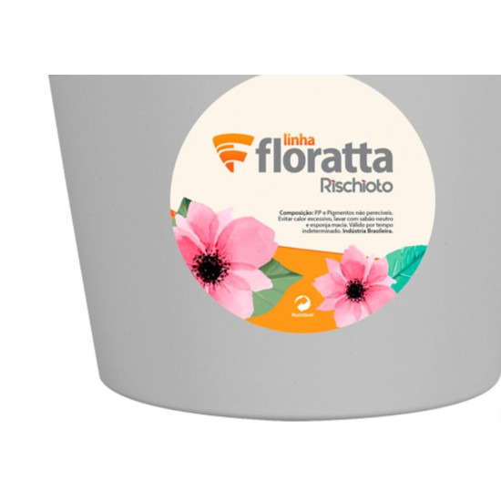Vaso Pl.Redondo N26 Floratta Areia Vaso Pl.Redondo N26 Floratta Areia