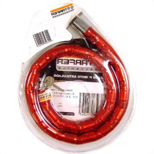 Cadeado P/Moto Art.Tetra 24Mm-1,2Mt Cadeado P/Moto Art.Tetra 24Mm-1,2Mt