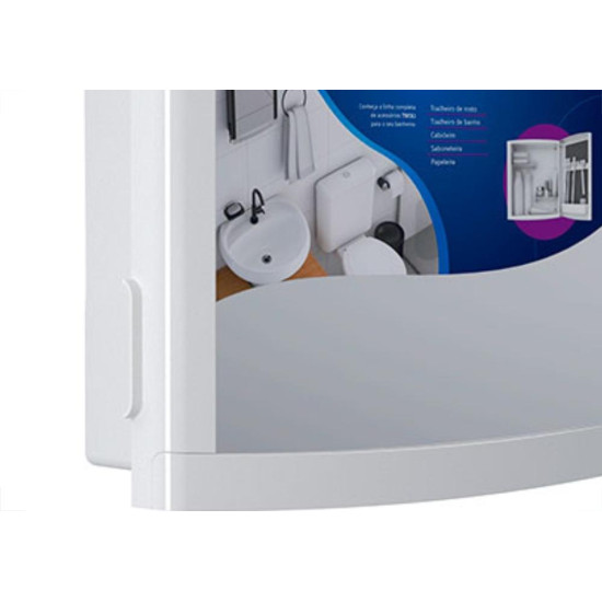 Armario Banheiro Herc Tivoli Branco 353