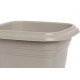 Vaso Pl.Quadrado N.28 Areia-9650 Vaso Pl.Quadrado N.28 Areia-9650