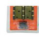 Dobradica Silv,Blis.891 Fzoe C/R 4 X 3 Dobradica Silv,Blis.891 Fzoe C/R 4 X 3
