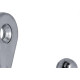 Cabide Simples Silvana Grande Zincado - Kit C/20 UN Cabide Simples Silvana Grande Zincado - Kit C/20 UN