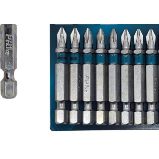 Bits Phillips Gross S2(Ph1)X 50Mm C/10 Bits Phillips Gross S2(Ph1)X 50Mm C/10