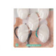 Kit 5 Ganchos Plastico 5X2,5X2Cm