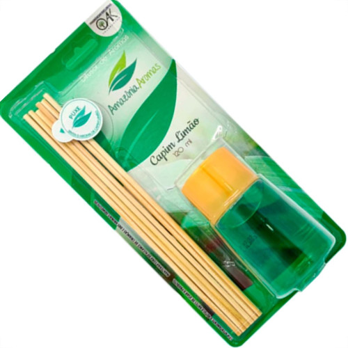 Difusor Aroma Amz Capim Limao 120Ml Difusor Aroma Amz Capim Limao 120Ml