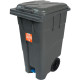 Lixeira Coletora Pedal/Roda 120Lt