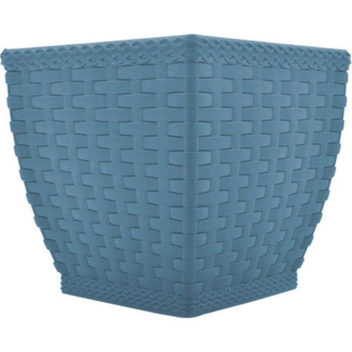 Vaso Cachepo Rattan Min Qdr.Color