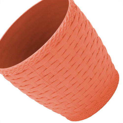 Vaso Rattan Redondo Color Mini