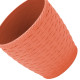 Vaso Rattan Redondo Color Mini