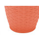 Vaso Rattan Redondo Color Mini
