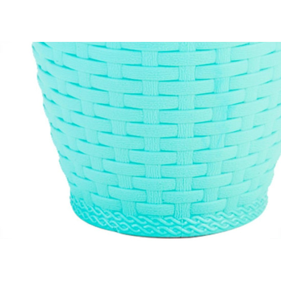 Vaso Rattan M3 Redondo Color