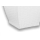 Vaso Cachepo Rattan M3 Quadr.Branco