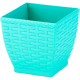 Vaso Cachepo Rattan M3 Quadr.Color Vaso Cachepo Rattan M3 Quadr.Color