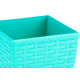 Vaso Cachepo Rattan M3 Quadr.Color Vaso Cachepo Rattan M3 Quadr.Color