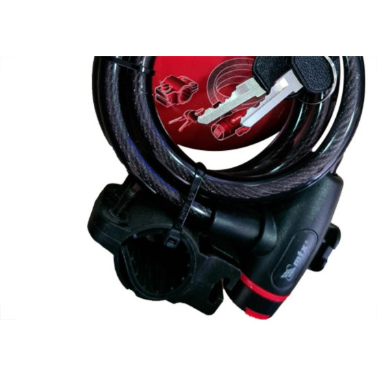 Cadeado P/Moto Chave 12Mmx120Cm Mtx Cadeado P/Moto Chave 12Mmx120Cm Mtx