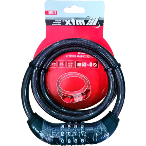 Cadeado P/Moto Segr 10Mmx 95Cm Mtx Cadeado P/Moto Segr 10Mmx 95Cm Mtx