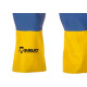 Luva Latex Imbat Neoprene Am/Az 09