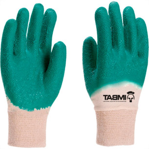 Luva Malha Imbat Latex Janela Vd 09 - Kit C/12 PR Luva Malha Imbat Latex Janela Vd 09 - Kit C/12 PR