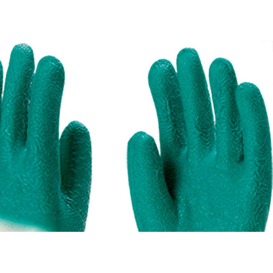 Luva Malha Imbat Latex Janela Vd 09 - Kit C/12 PR Luva Malha Imbat Latex Janela Vd 09 - Kit C/12 PR