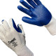 Luva Malha Imbat Palma Latex Az 10 - Kit C/12 PR