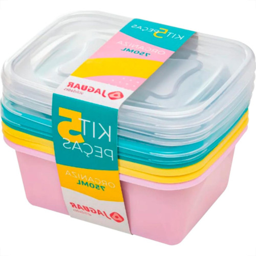 Kit C/5Pcs Organiza Ret 750Ml-6326