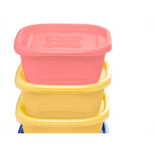 Kit C/5Pcs Organiza Qdr 690Ml-6325